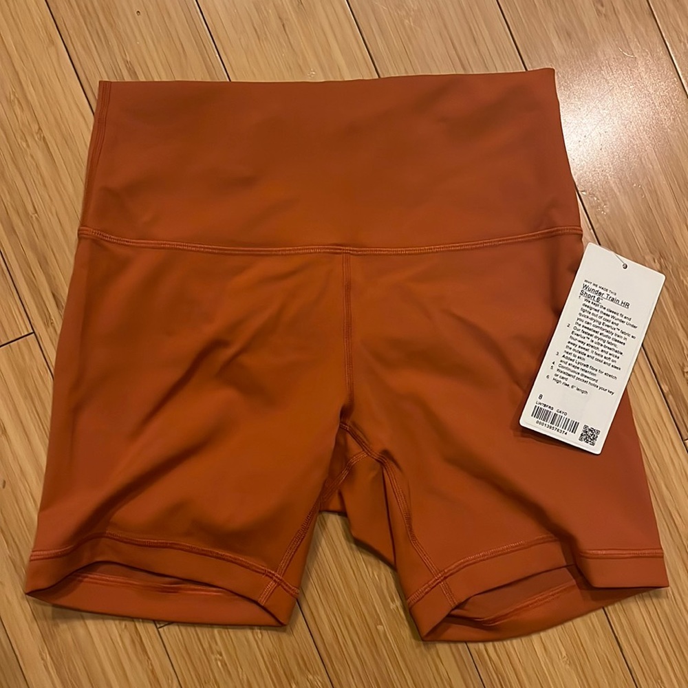 Brand New With Tags Wunder Train Shorts 6”